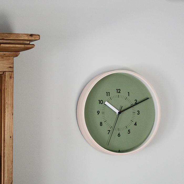Green Wall Clock
