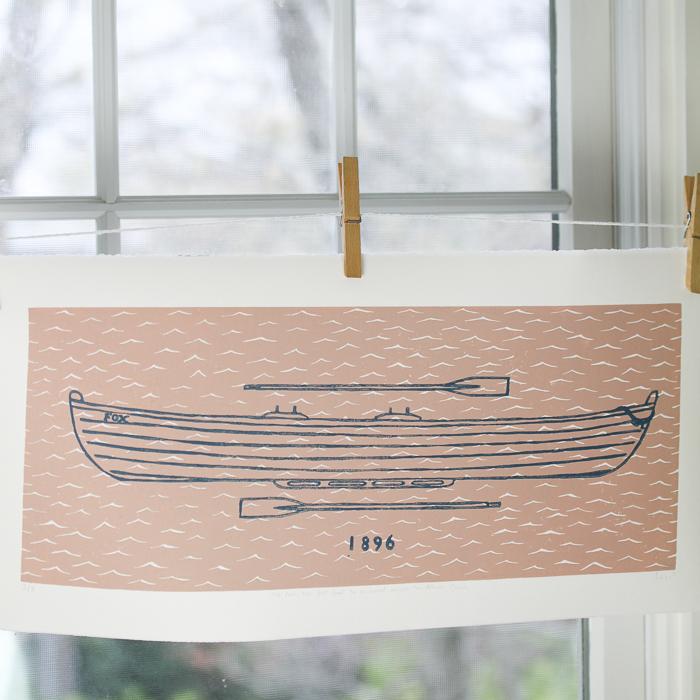 Papat limited edition linocut FOX