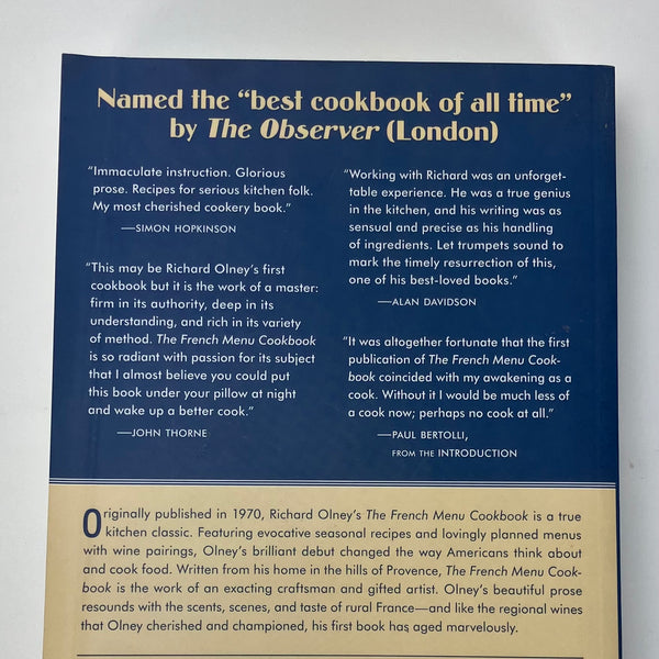 The French Menu Cookbook