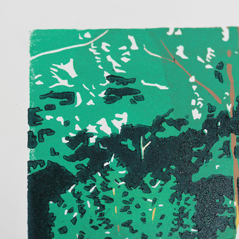 Plat Casse Limited Edition Linocut Print