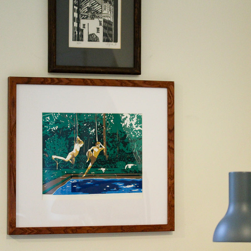 Plat Casse Limited Edition Linocut Print