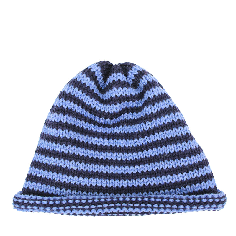 Papat Castine Hat - Blue Stripes