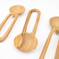 Set of 3 Olivewood Hanging Spoons
