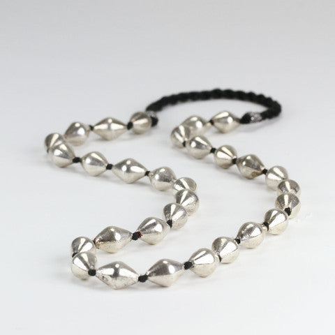 Silver Bead Necklace