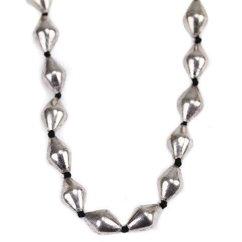 Silver Bead Necklace