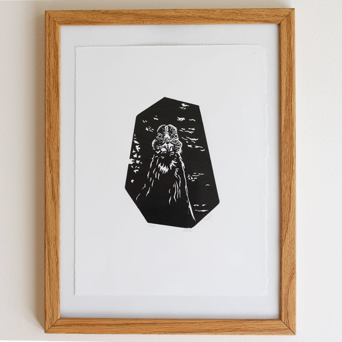 "BUCK" - Limited Edition Linocut Print